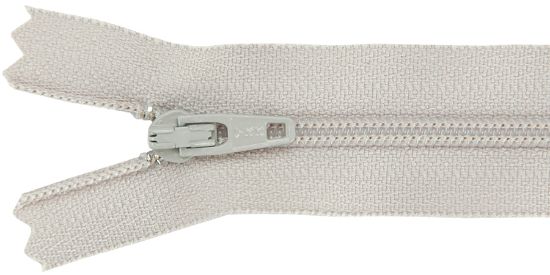 Picture of Ziplon Coil Zipper 14" Smoke Gray