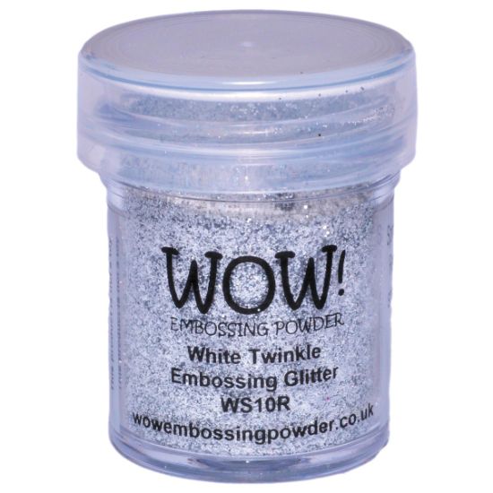 Picture of WOW! Embossing Powder 15ml White Twinkle