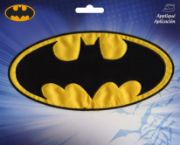 Picture of Wrights DC Comics Iron-On Applique Batman Logo 3.5"X7"