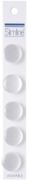 Picture of Slimline Buttons Series 1 White Shank 5/8" 5/Pkg