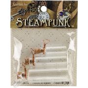 Picture of Steampunk Glass Accents 3/Pkg Laboratory Bottles 