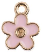Picture of Sweet & Petite Charms  Small Flower Pink, 10x12mm 10/Pkg