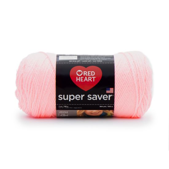 Picture of Red Heart Super Saver Yarn Petal Pink