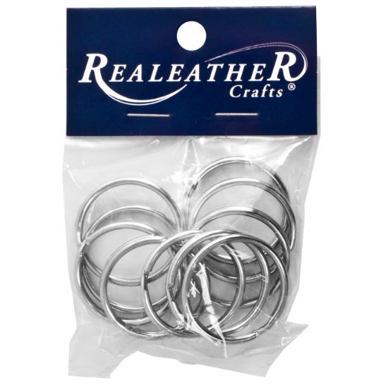 Picture of Split Key Rings 1.25" 10/Pkg Nickel