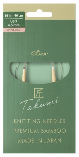 Picture of TAKUMI Pro Circular Knitting Needles 16"-US 7 / 4.5 mm