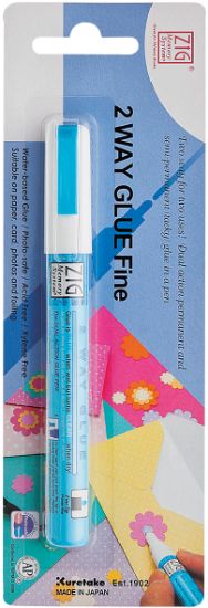 Picture of Zig 2-Way Glue Pen Carded Fine Tip