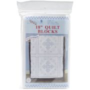 Picture of Stamped White Quilt Blocks 18"X18" 6/Pkg XX Americana