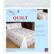 Picture of Stamped White Quilt Top  XX Colonial