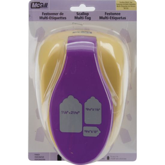 Picture of Stacking Lever Punch Multi Tags, .5" To 2.0625"