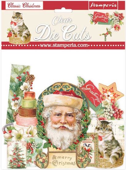 Picture of Stamperia Clear Die-Cuts-Classic Christmas