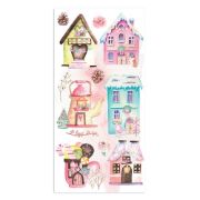 Picture of Stamperia Collectables Single-Sided Paper 6"X12" 10/Pkg-Christmas Rose, 10 Designs/1 Each