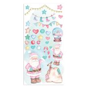 Picture of Stamperia Collectables Single-Sided Paper 6"X12" 10/Pkg-Christmas Rose, 10 Designs/1 Each