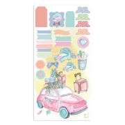 Picture of Stamperia Collectables Single-Sided Paper 6"X12" 10/Pkg-Christmas Rose, 10 Designs/1 Each