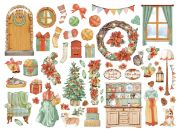 Picture of Stamperia Die-Cuts-All Around Christmas