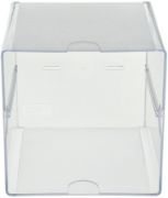 Picture of Stackable Open Cube Storage Organizer 6"X6"X6" Clear