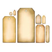 Picture of Sizzix Framelits Dies By Tim Holtz 8/Pkg Tag Collection