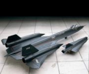 Picture of SR-71A Blackbird, 1/72 by Revell, Model Airplane