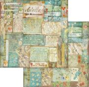 Picture of Stamperia Double-Sided Paper Pad 8"X8" 10/Pkg Atelier Des Arts, 10 Designs/1 Each
