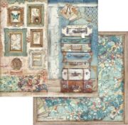 Picture of Stamperia Double-Sided Paper Pad 8"X8" 10/Pkg Atelier Des Arts, 10 Designs/1 Each