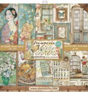 Picture of Stamperia Double-Sided Paper Pad 8"X8" 10/Pkg Atelier Des Arts, 10 Designs/1 Each