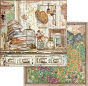 Picture of Stamperia Double-Sided Paper Pad 8"X8" 10/Pkg Atelier Des Arts, 10 Designs/1 Each