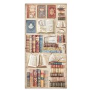Picture of Stamperia Collectables Double-Sided Paper 6"X12" 10/Pkg-Vintage Library