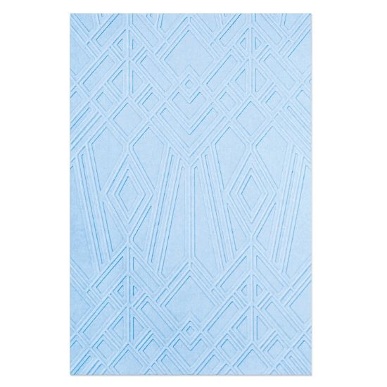 Picture of Sizzix Multi-Level Textured Impressions Embossing Folder-Geo Diamonds By Lisa Jones