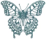 Picture of Sizzix Thinlits Die By Tim Holtz Perspective Butterfly