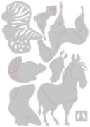 Picture of Sizzix Thinlits Dies By Tim Holtz Agnes, Colorize