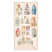 Picture of Stamperia Collectables Double-Sided Paper 6"X12" 10/Pkg - Oh-All Around Christmas