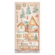 Picture of Stamperia Collectables Double-Sided Paper 6"X12" 10/Pkg - Oh-All Around Christmas