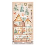 Picture of Stamperia Collectables Double-Sided Paper 6"X12" 10/Pkg - Oh-All Around Christmas