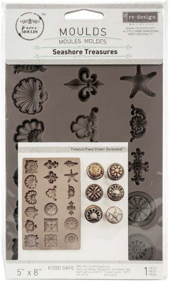 Picture of Redesign Mould 5"X8"X8mm Seashore Treasures