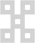 Picture of Sizzix Thinlits Dies By Tim Holtz Stacked Squares