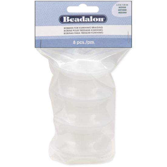 Picture of Kumihimo Bobbins 8/Pkg 2.5"