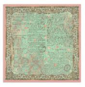 Picture of Stamperia Polyester Fabric 12"X12" 4/Pkg-Rose Parfum