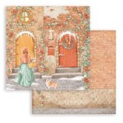 Picture of Stamperia Double-Sided Paper Pad 12"X12" 10/Pkg-All Around Christmas
