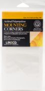 Picture of Polypropylene Photo Mounting Corners 100/Pkg Clear 3"