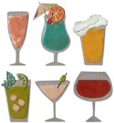 Picture of Sizzix Thinlits Dies By Tim Holtz Happy Hour