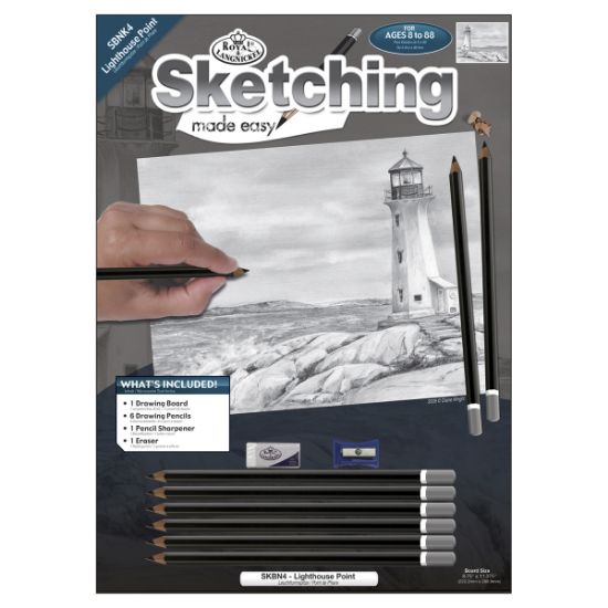Picture of Sketching Made Easy Kit 9"X12" Lighthouse Point