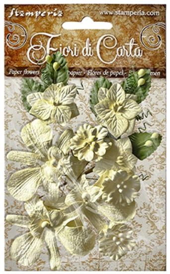 Picture of Stamperia Paper Flowers-Orchids & Flowers