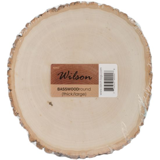 Picture of Wilson Basswood Round Thick (Large (9-11 inches wide x 1 5/8 inches thick))