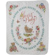Picture of Sweet Baby Crib Cover Stamped Cross Stitch Kit 34"X43"
