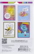 Picture of Stampendous Perfectly Clear Stamps Peace Quilt