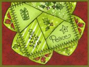 Picture of Stampendous Perfectly Clear Stamps Peace Quilt