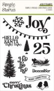 Picture of Simple Vintage Christmas Lodge Photopolymer Clear Stamps