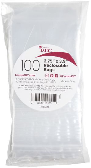Picture of Reclosable Treat Bags 100/Pkg 3"x4"