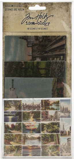 Picture of Idea-Ology Vellum Scenes 18/Pkg  