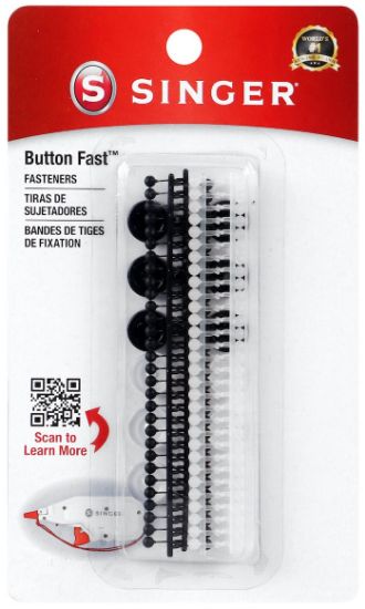 Picture of Singer Button Fast Replacement Fasteners and Buttons 132/Pkg 