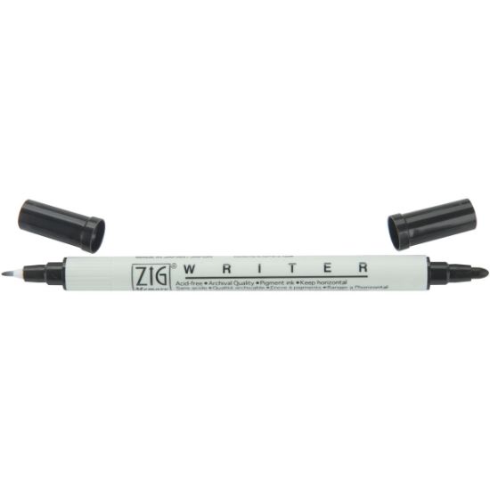 Picture of ZIG Memory System Writer Dual-Tip Marker-Pure Black
